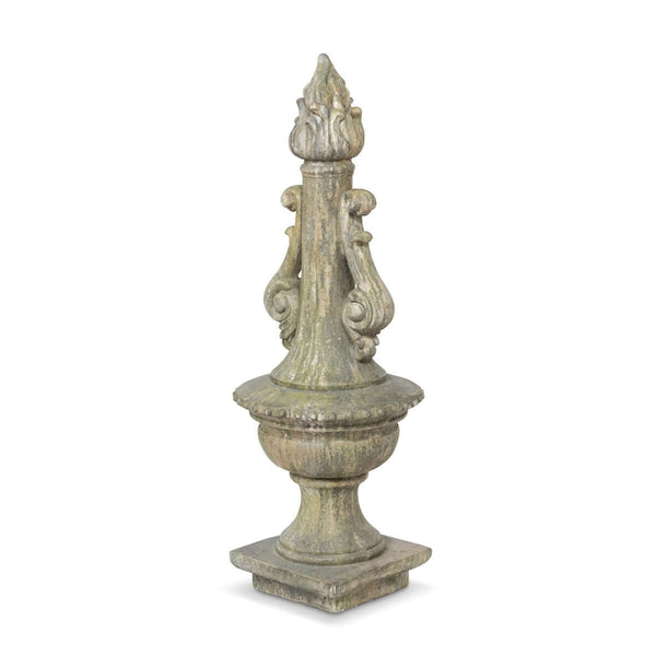 Antique Grecian Garden Torch Statue