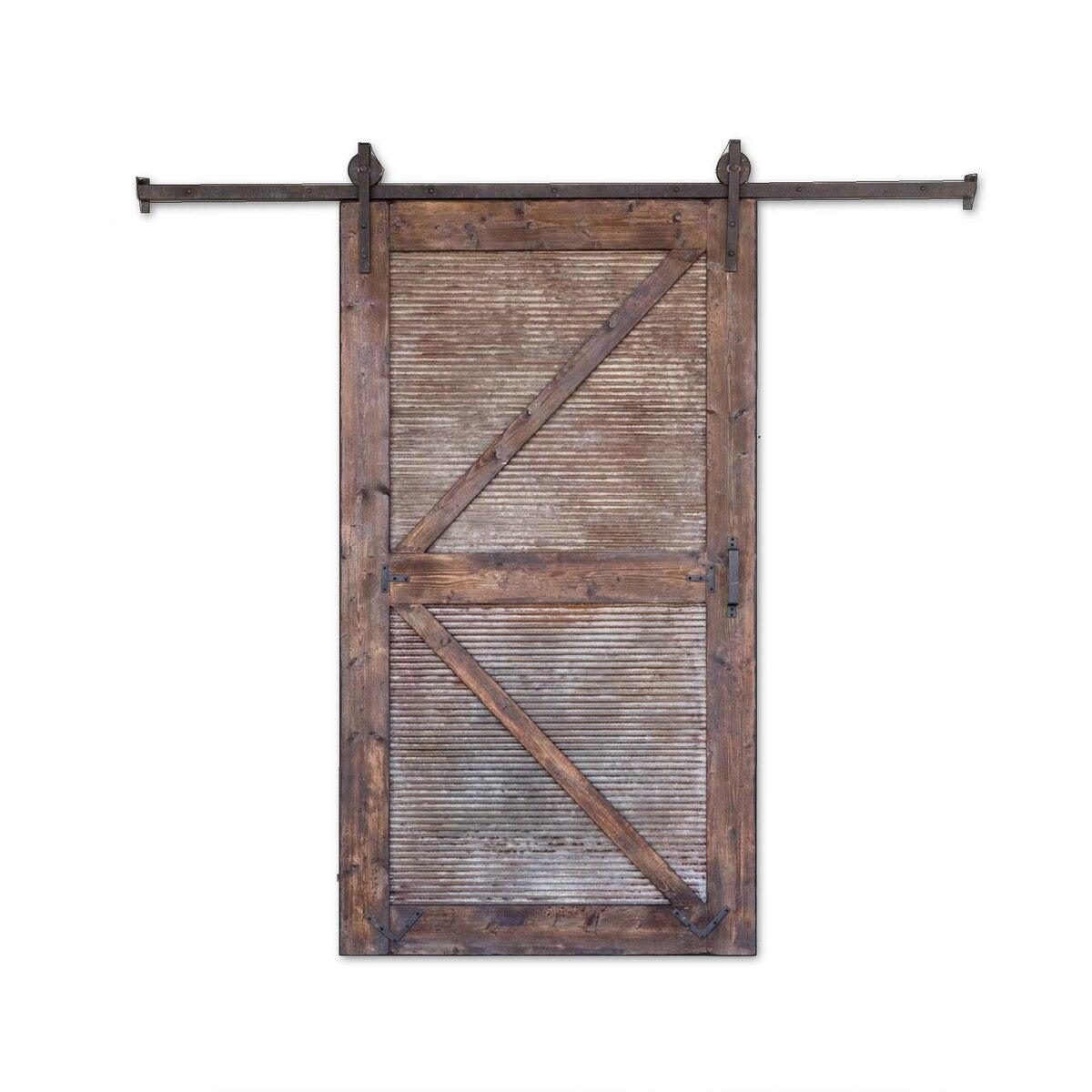 Sliding Barn Door with Rail Hardware