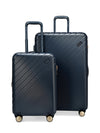 ELLE Louvre 2 Piece Expandable Polycarbonate Luggage Set