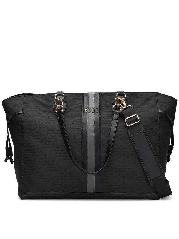 Eleganza 32L Monogram Weekender Tote Bag