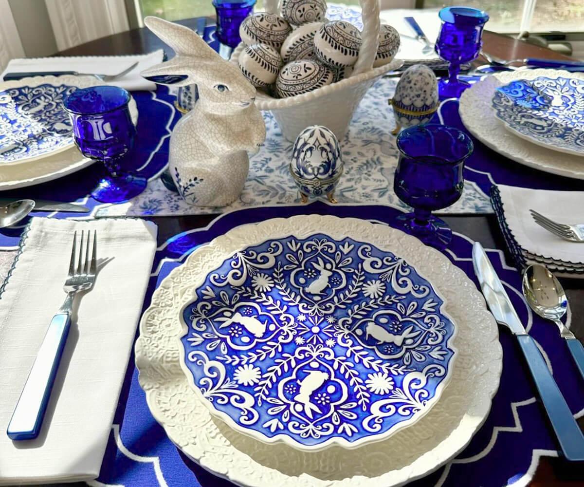 Oval Placemats Set of 4 - Cotton Placemats