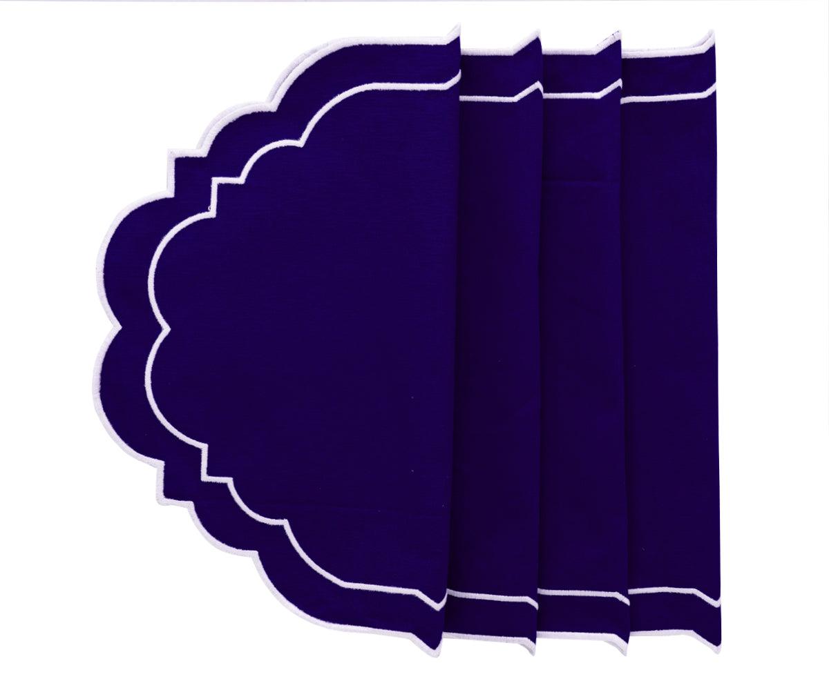 Oval Placemats - Cloth Placemats Set of 4