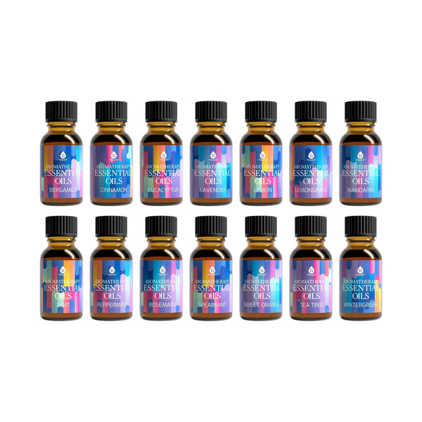 14 Pack Aromatherapy Essential Oil Gift Set - Gifts for You 'n Me
