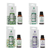 Pursonic 4-Pack Pure & Natural Essential Oils Collection – Eucalyptus, Lavender, Tea Tree, and Peppermint