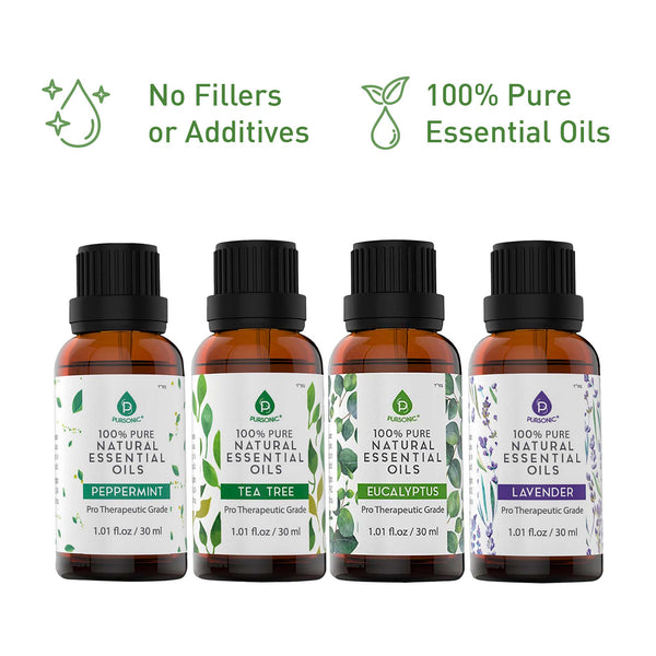 Pursonic Laundry Care Bundle – Wool Dryer Balls & Essential Oil Set