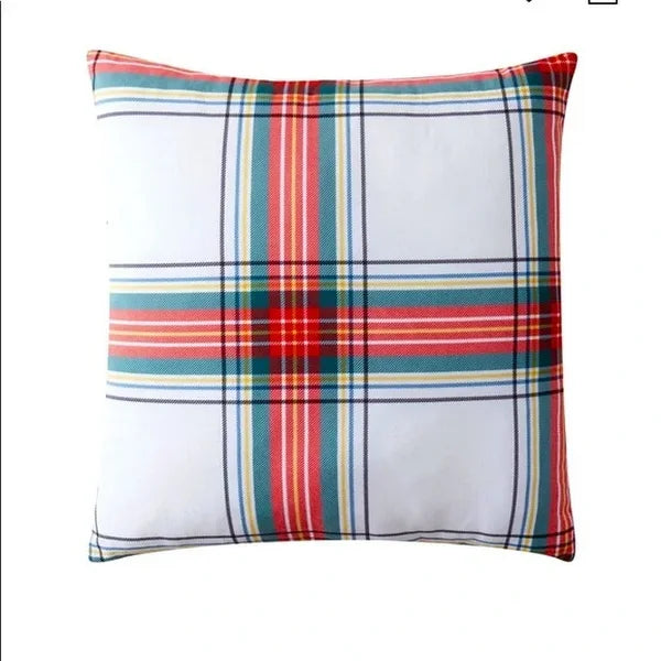 Birch Trails Plaid Reversible Decorative Pillow, 24 x 24
