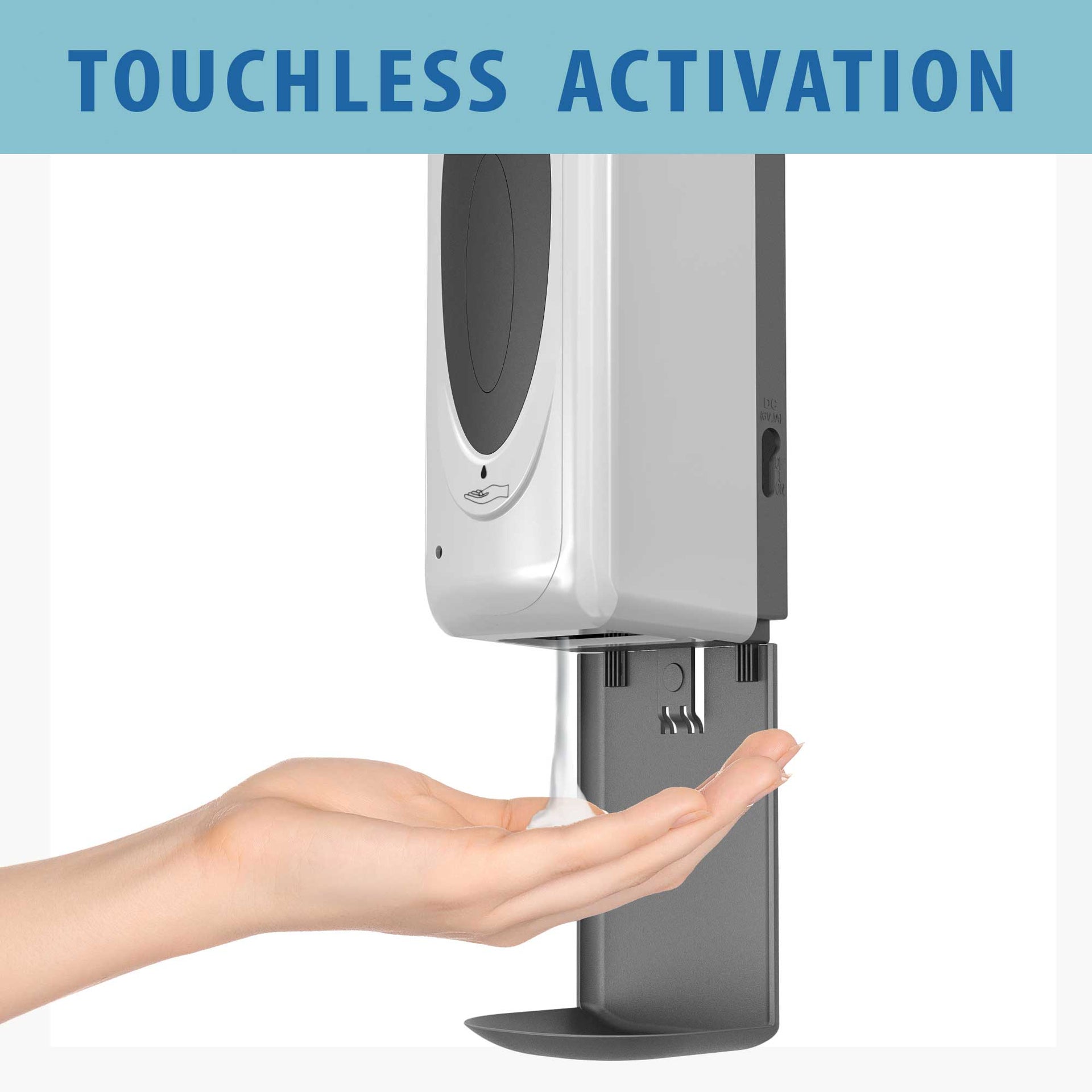 Sensor Sanitizer Dispenser with Wall Mount