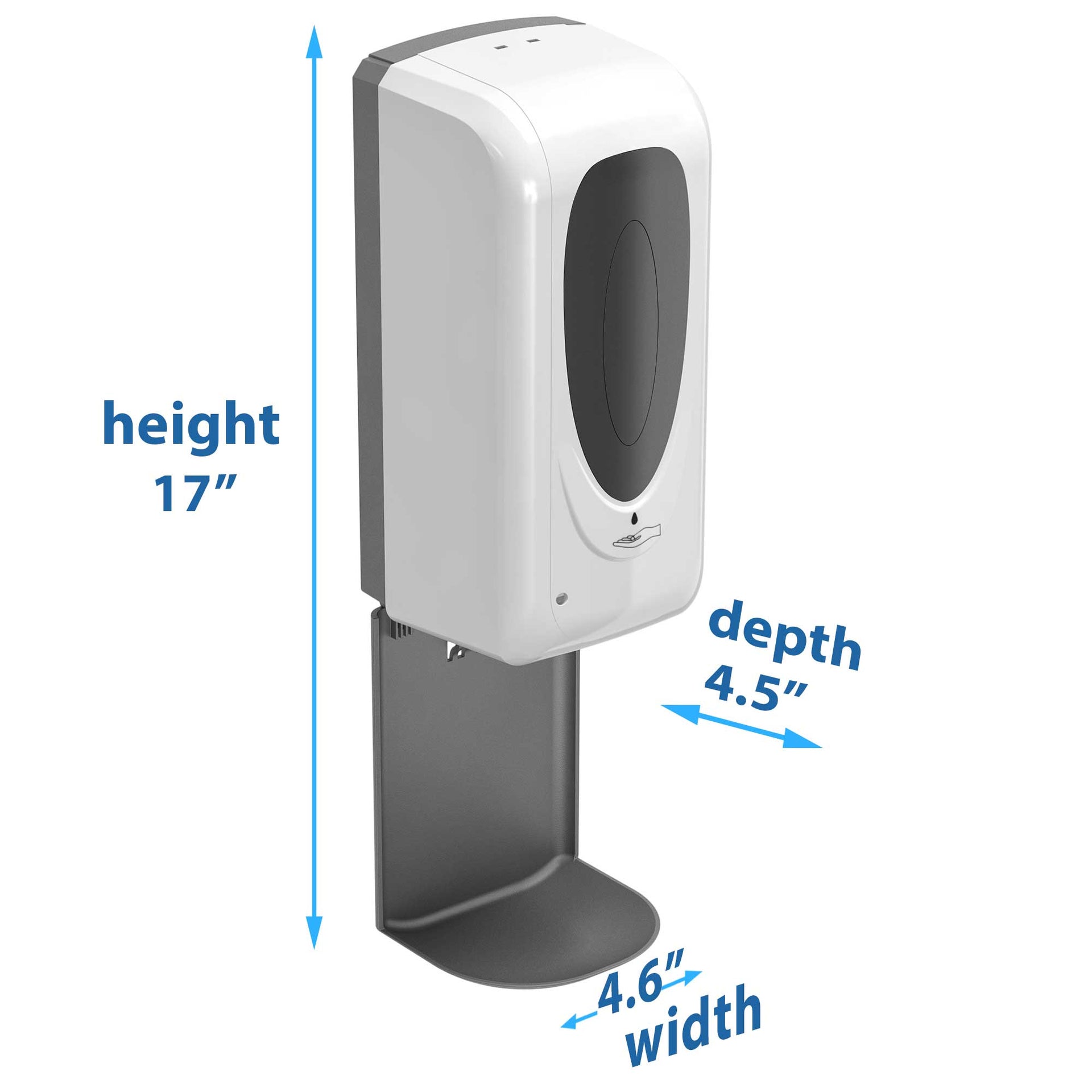 Sensor Sanitizer Dispenser with Wall Mount