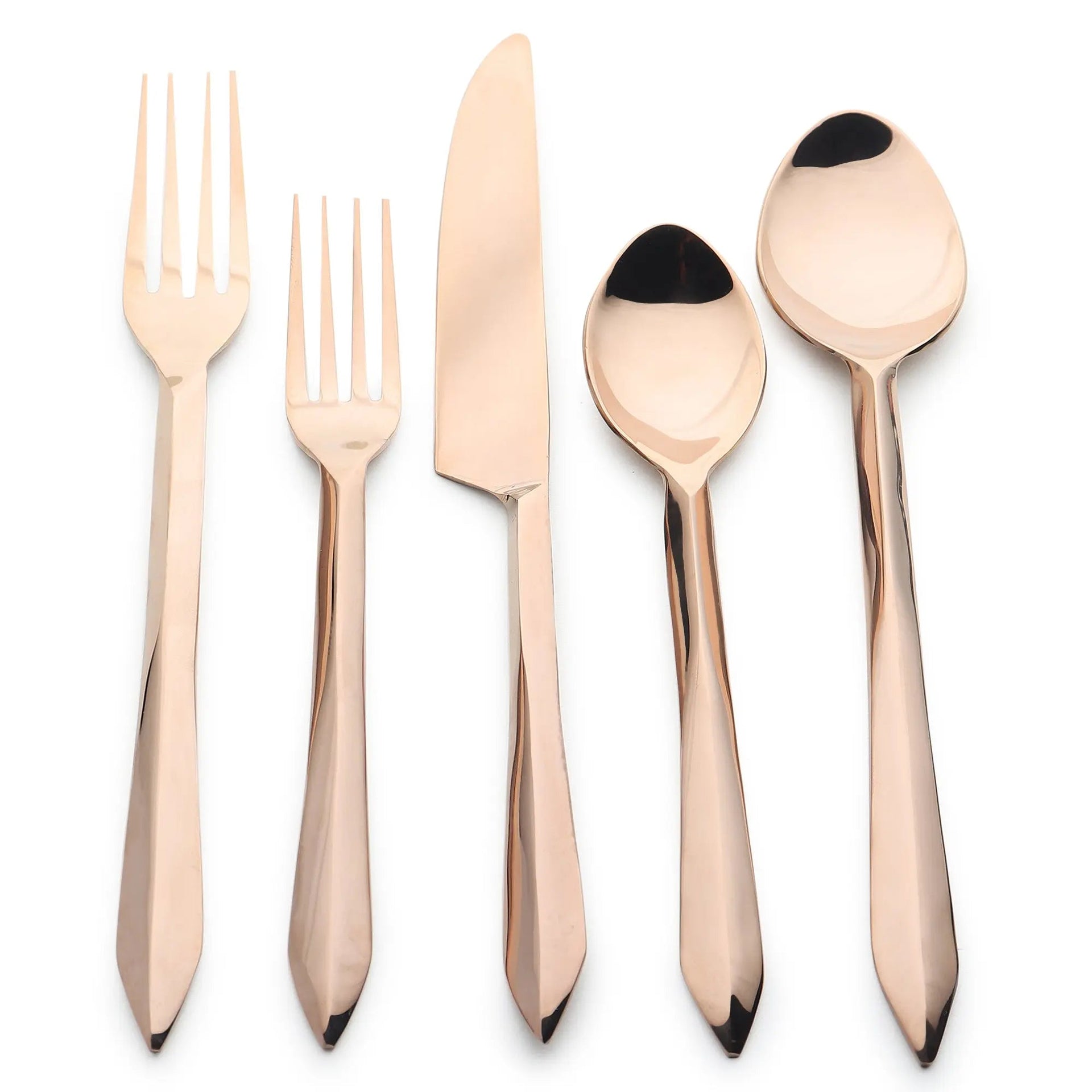 Estique PVD 5 Pcs. Flatware Set