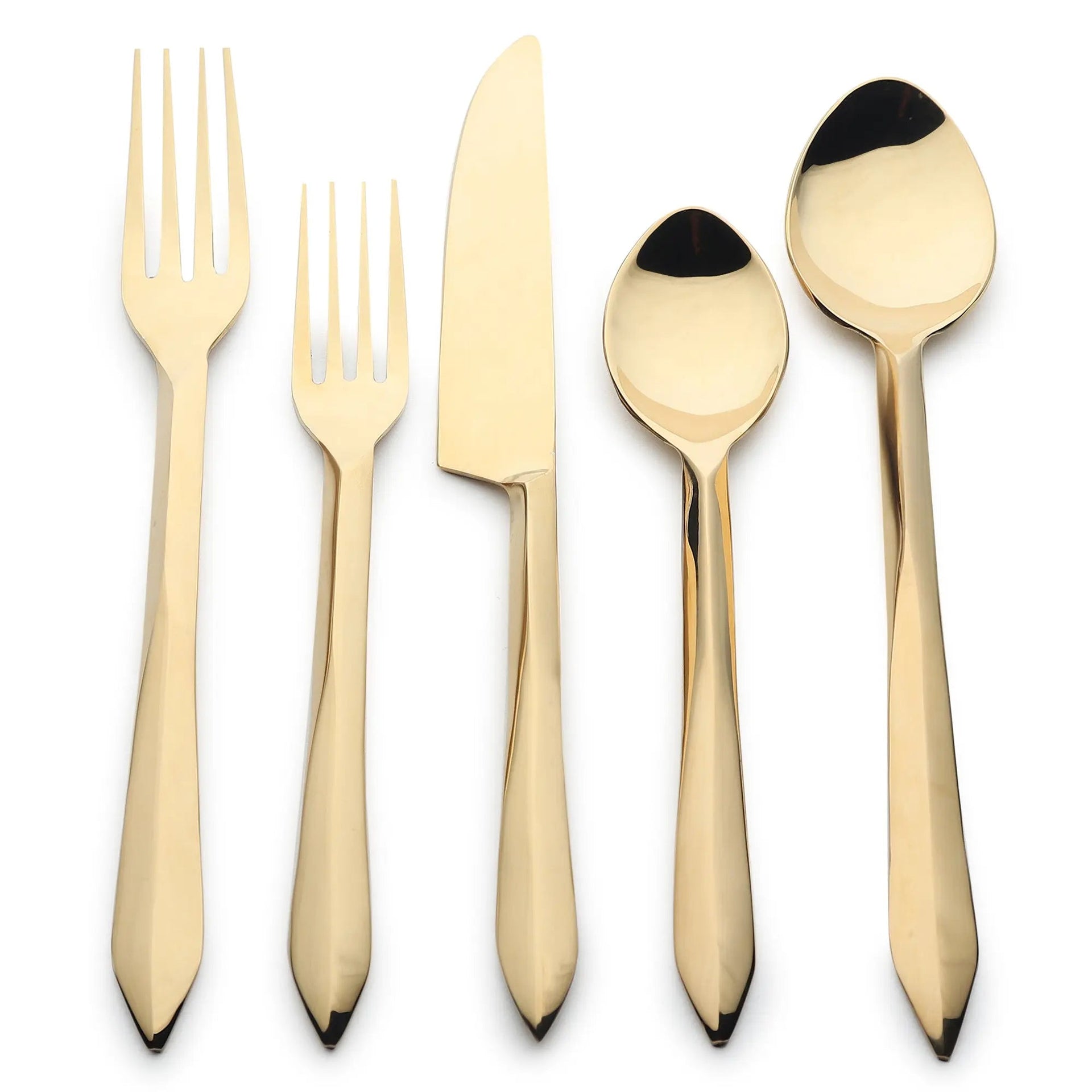 Estique PVD 5 Pcs. Flatware Set