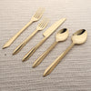 Estique PVD 5 Pcs. Flatware Set - PVD Gold / 5 Piece (Serves 1)