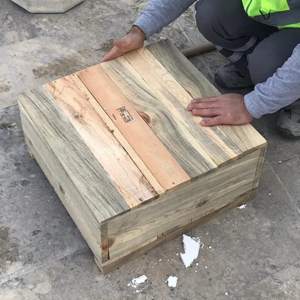 Carrara White Marble Wave Shape Special Design Sink (W)14