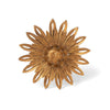 Aged Copper Wall Sunflower, Small