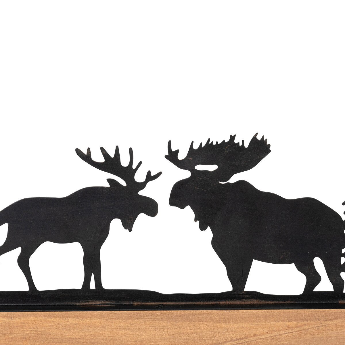 Moose Silhouette Hook Rack