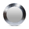 Hammered Pewter Portal Mirror, 24
