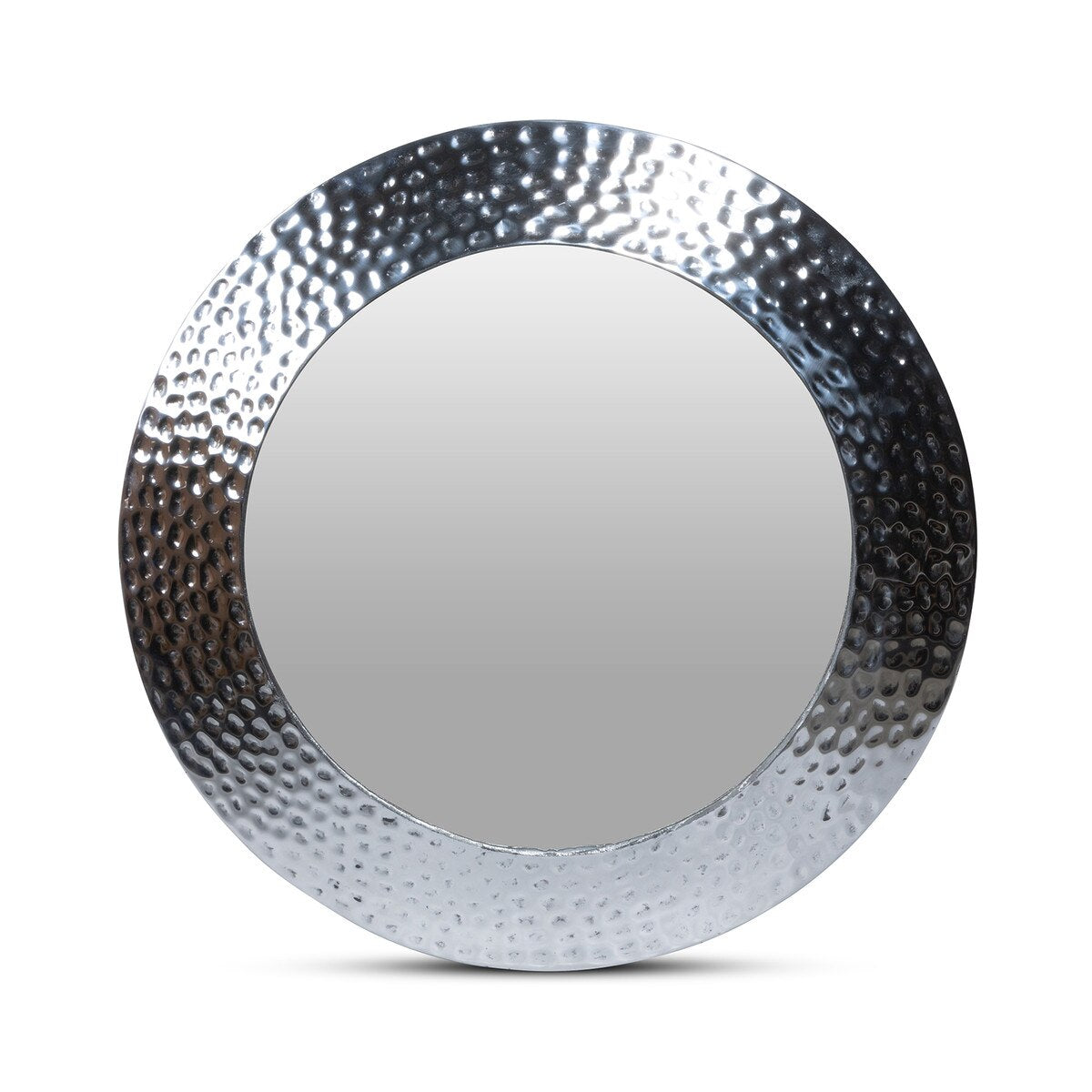 Hammered Pewter Portal Mirror, 24