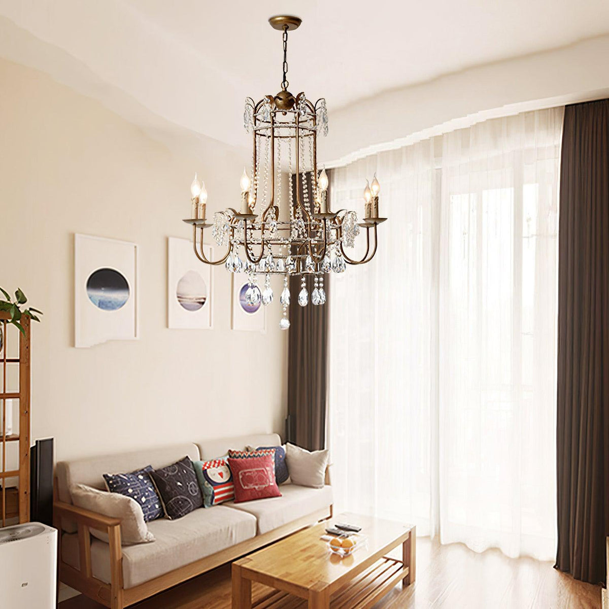 Early American Chandelier 25.2