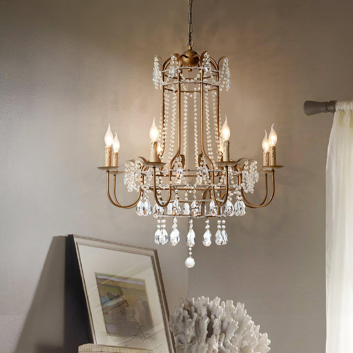 Early American Chandelier 25.2