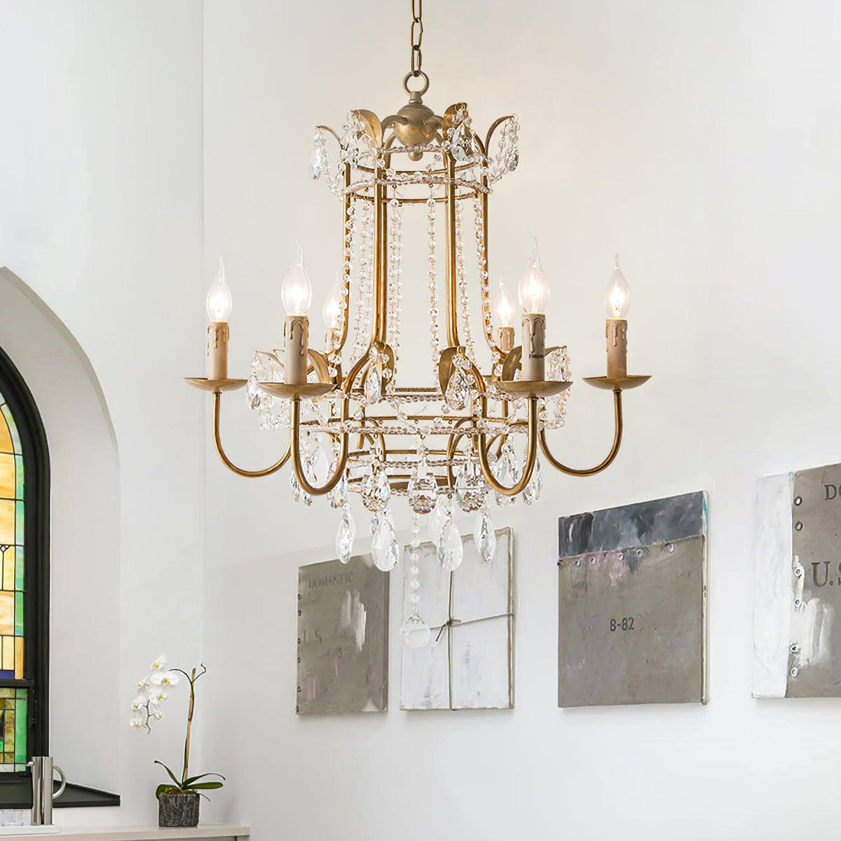 Early American Chandelier 25.2