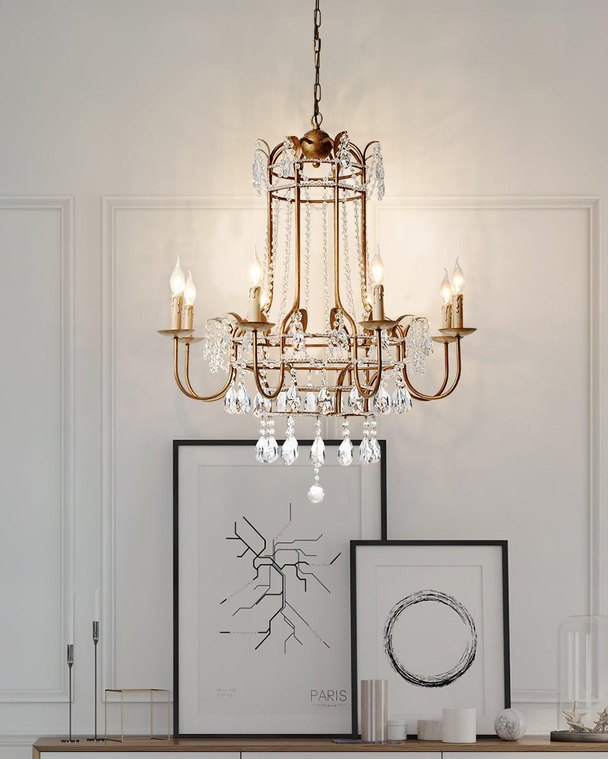 Early American Chandelier 25.2