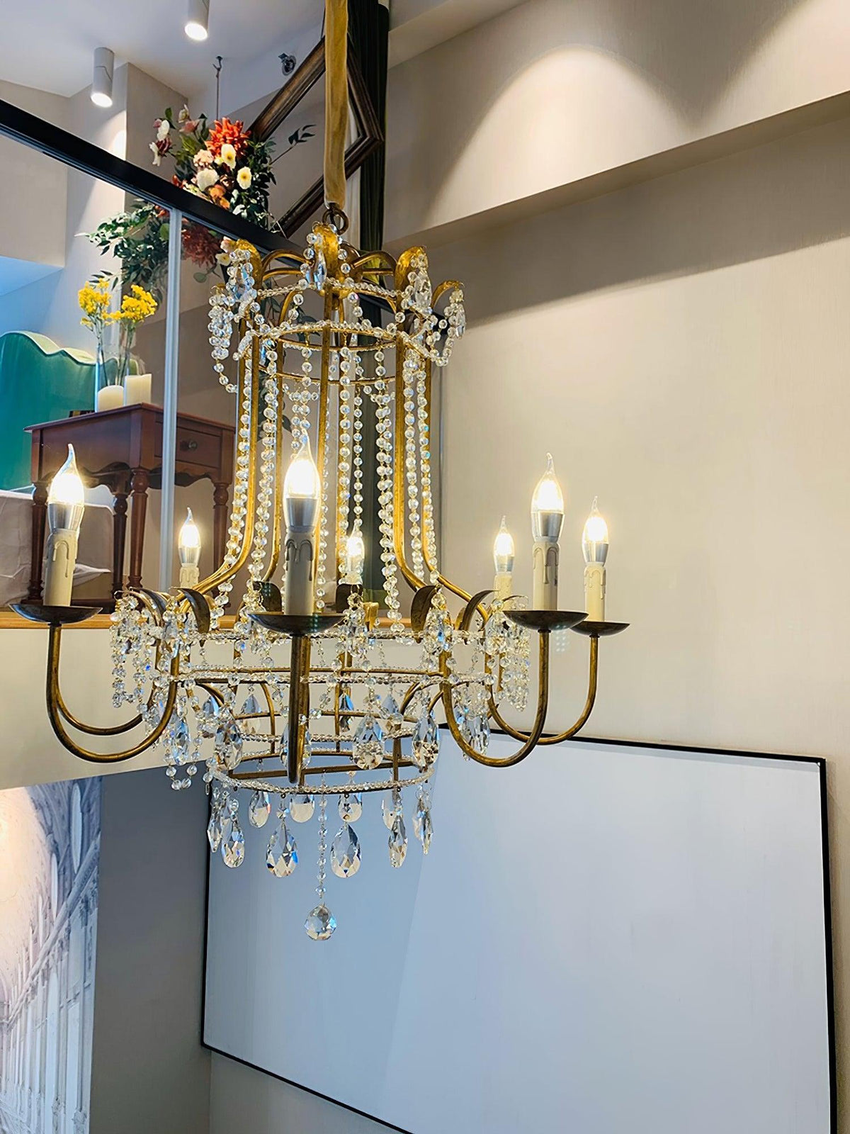 Early American Chandelier 25.2