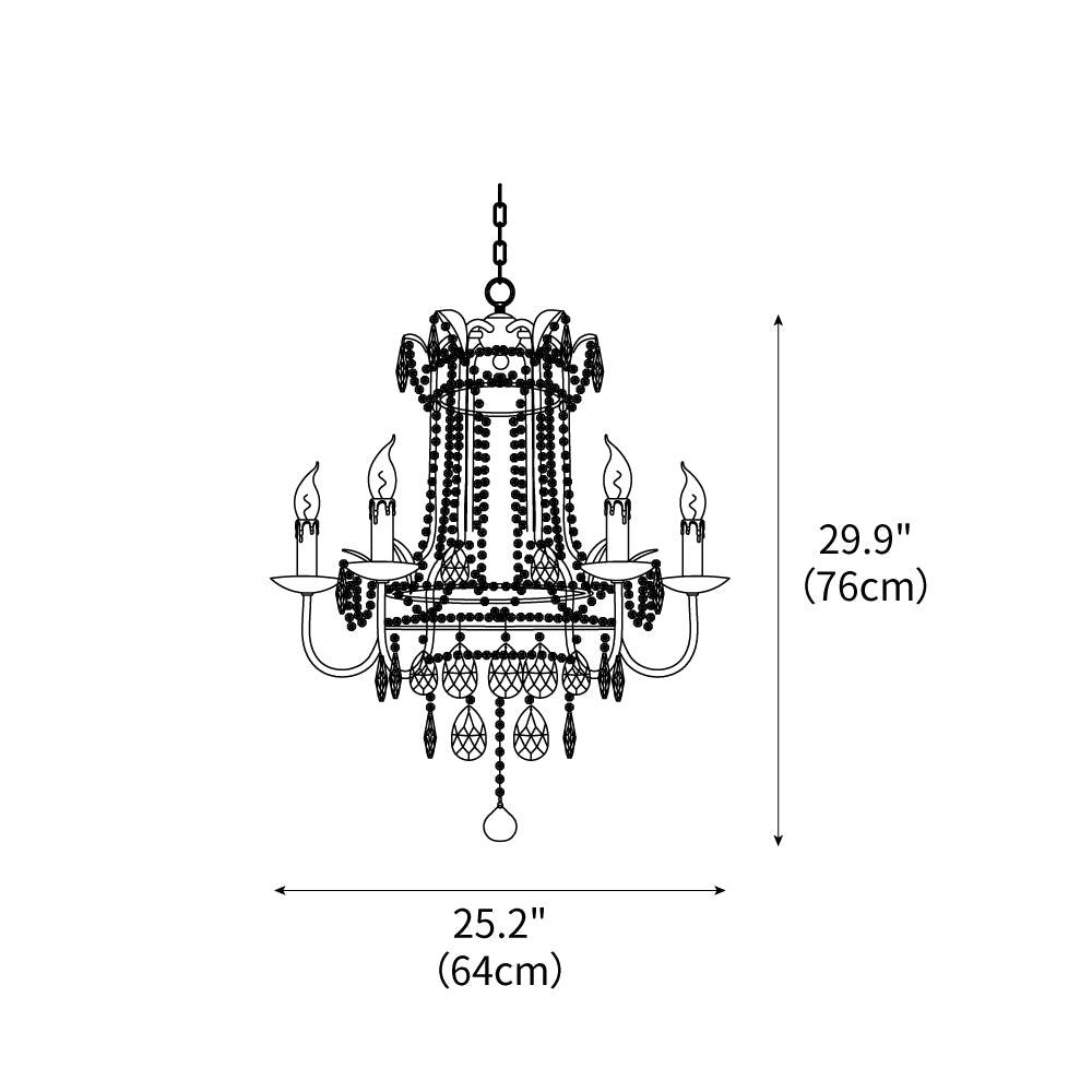 Early American Chandelier 25.2