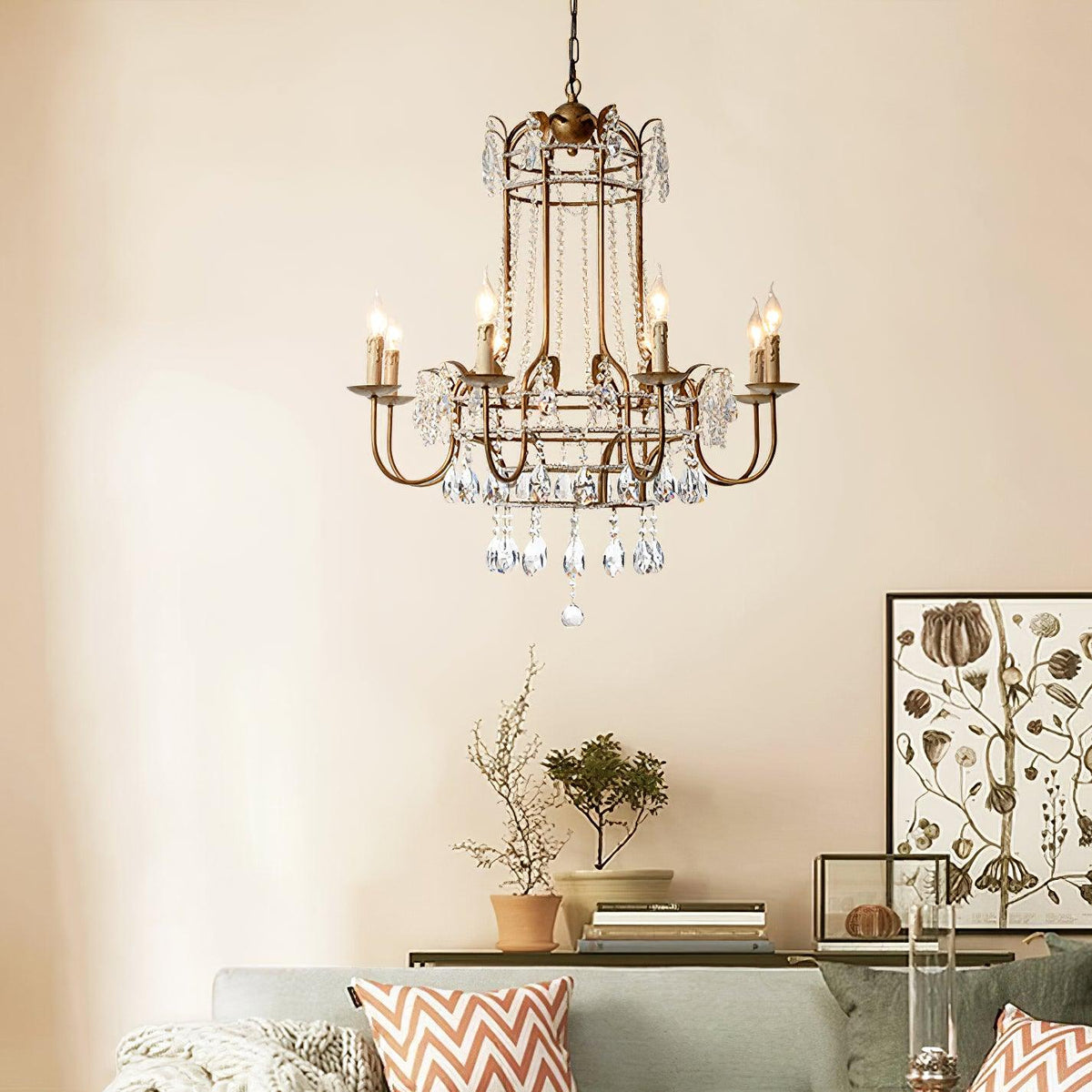 Early American Chandelier 25.2