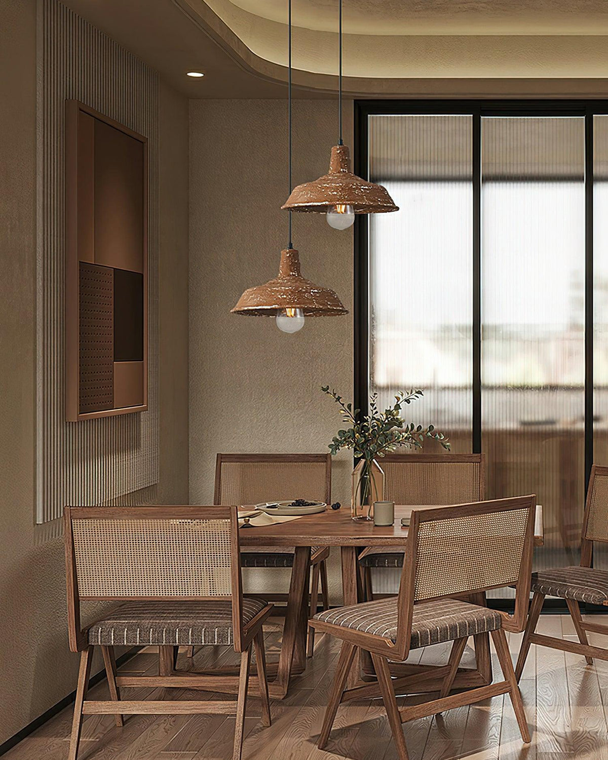 Earthen Bell Pendant Light 10.2