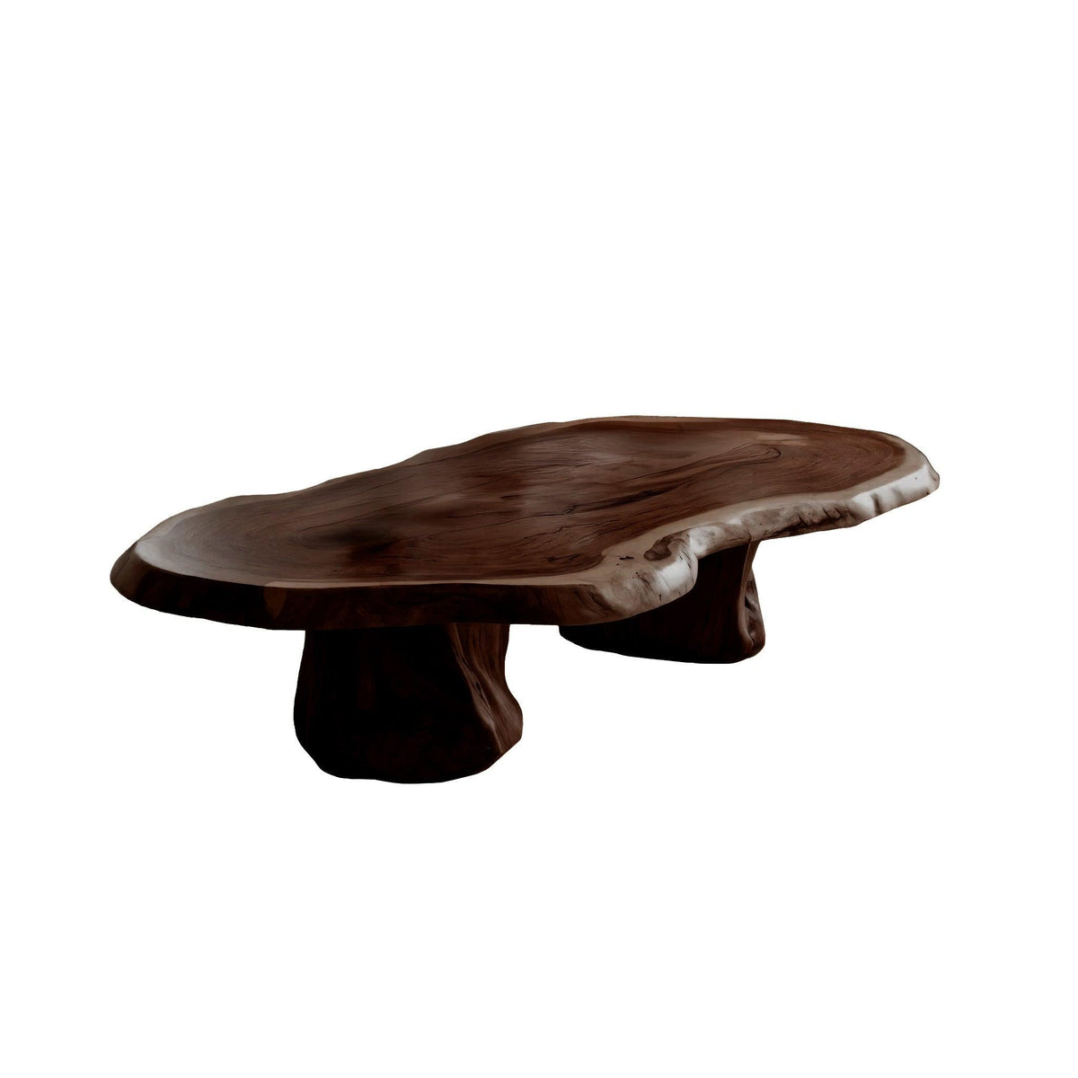 Earthgrain Live Edge Solid Wood Coffee Table