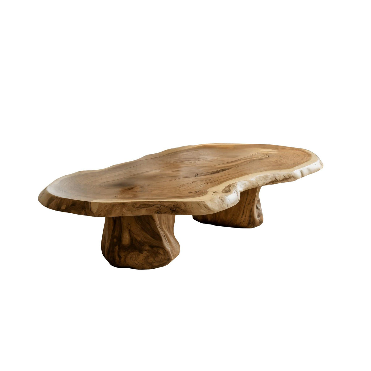 Earthgrain Live Edge Solid Wood Coffee Table