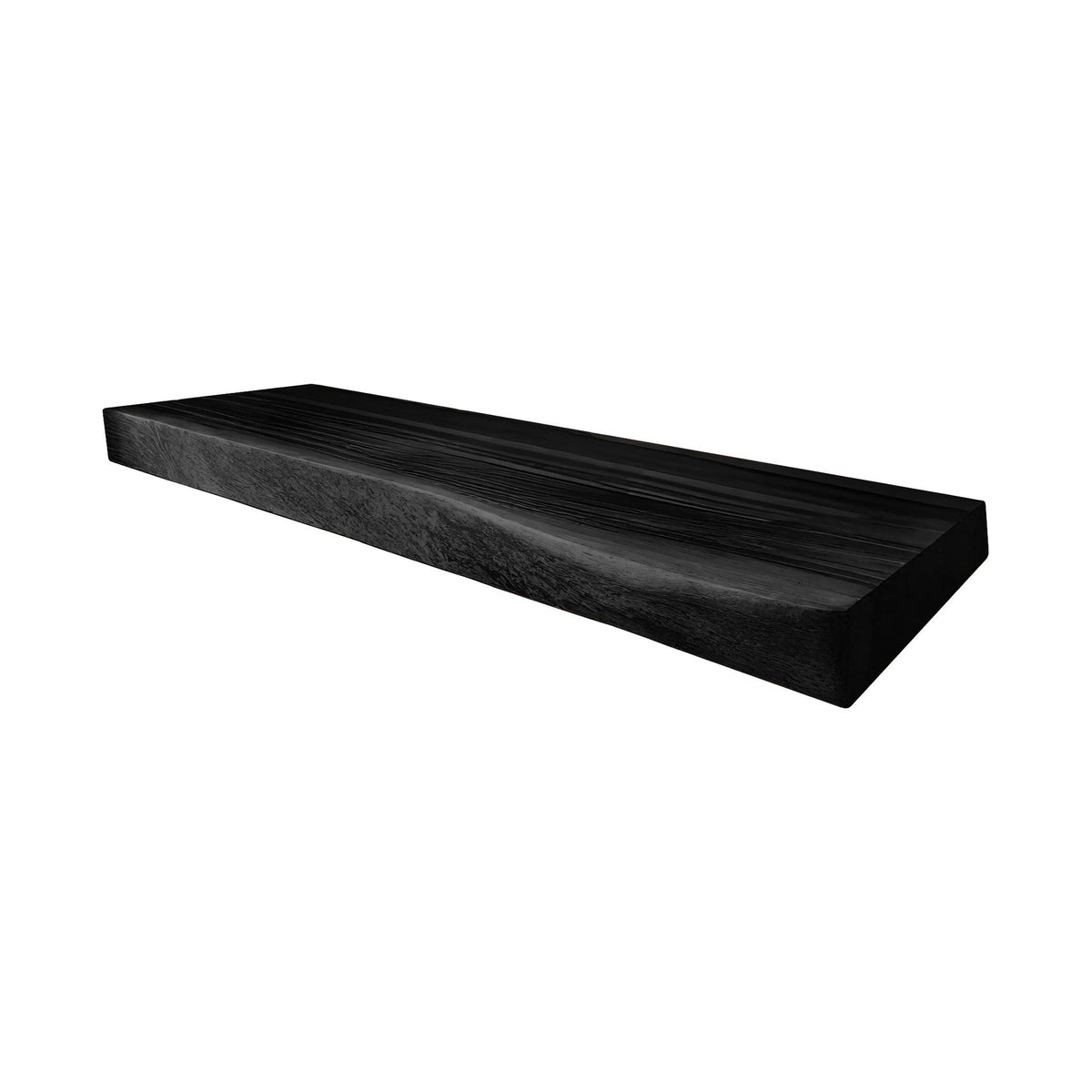 Echra Rustic Handcrafted Solid Wood Floating Bathroom Vanity Slab