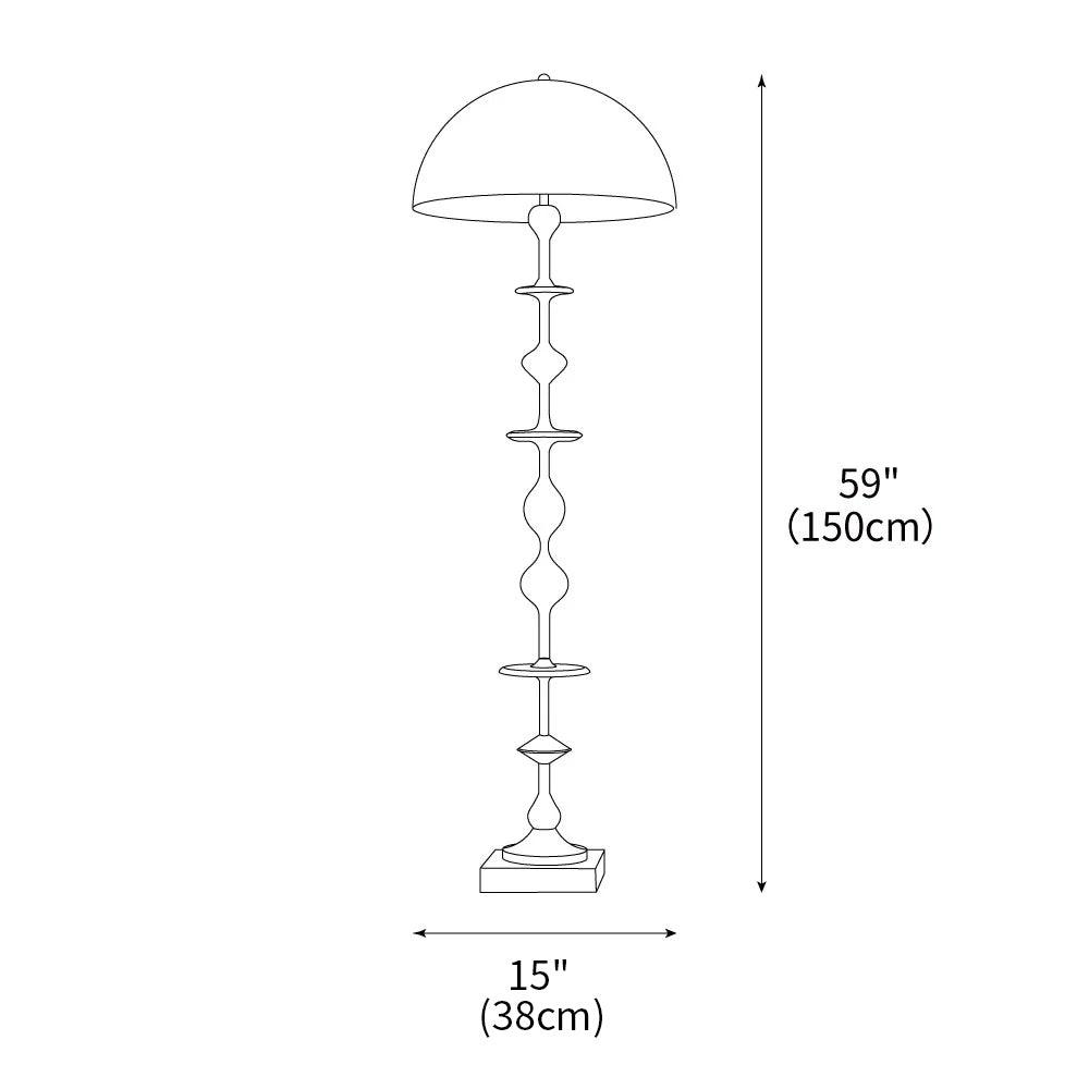 Eclipse Sculptural Floor Lamp 15