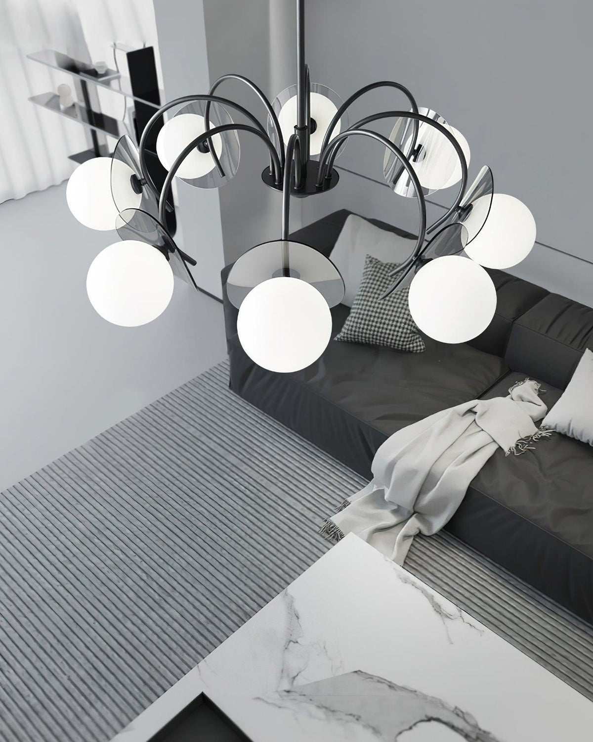 Eclipse Orb Chandelier