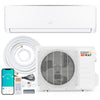 EcoGuard Series 9000 BTU 19 SEER2 115V Mini Split Air Conditioner and Heater - White