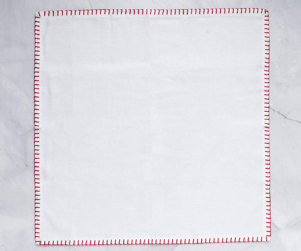 Cloth Napkins - Wedding Napkins - Shell Edge Napkin