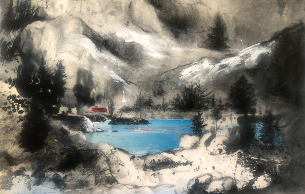 Elaine Binder - Snow Valley (UNFRAMED) - 16