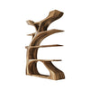 Elara Treeform Solid Wood Bookshelf - Natural Oak