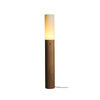 Elara Wood Floor Lamp - D 22.5cm x H 142cm / D 8.9“ x H 55.9” / Wood Color & White / AU Plug