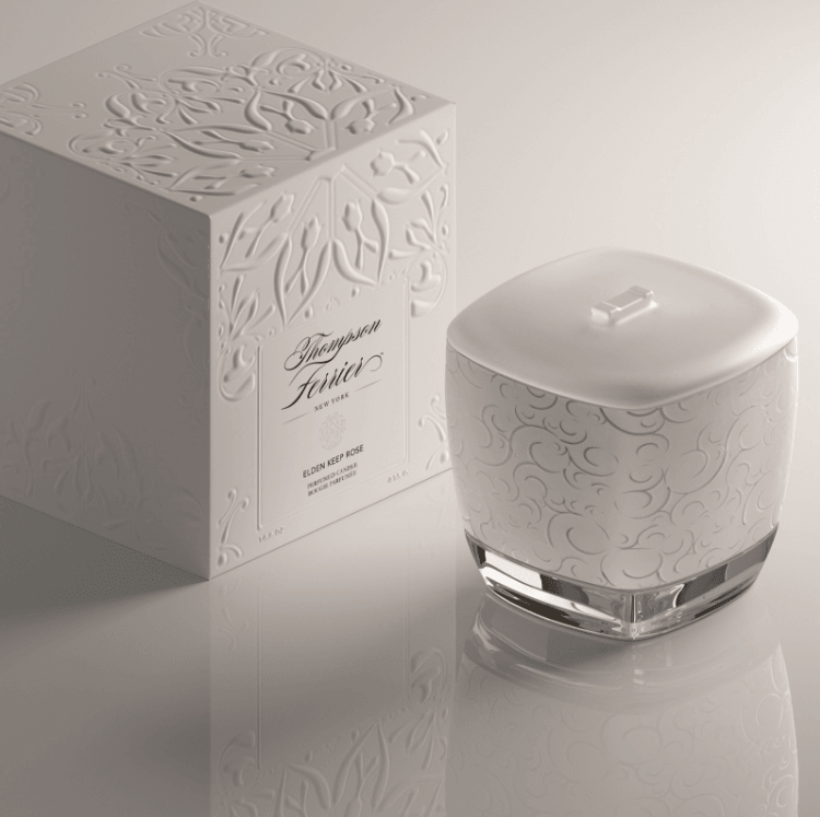 Elden Keep Rose Candle