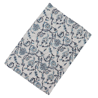 Eleanor Royal Blue Organic Cotton Tablecloth