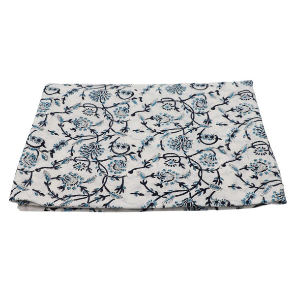 Eleanor Royal Blue Organic Cotton Tablecloth