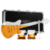 Electric Guitar Whiskey & Wine Decanter with 2 Pick Whiskey Glasses, Acrylic Stand & Case - 34 OZ Glass 16