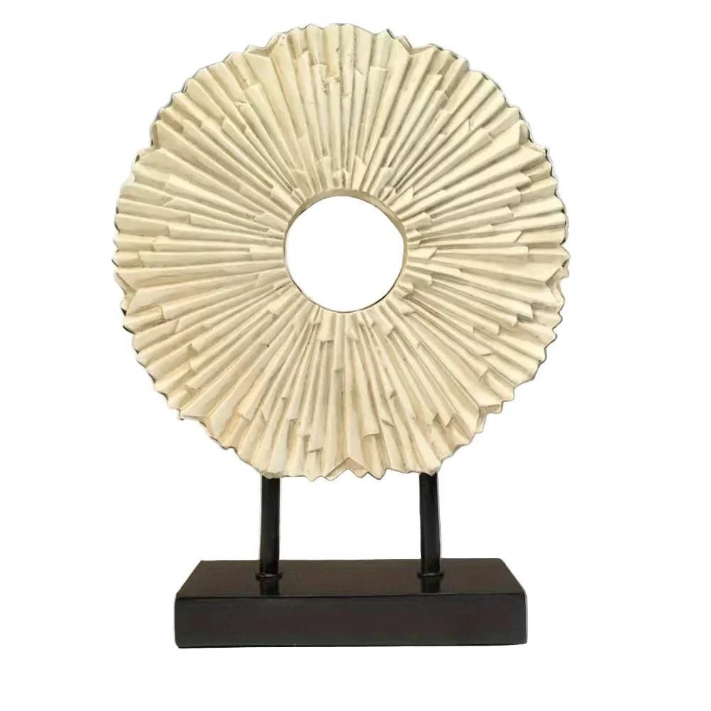 Elegant Golden Sunflower Tabletop Figurine
