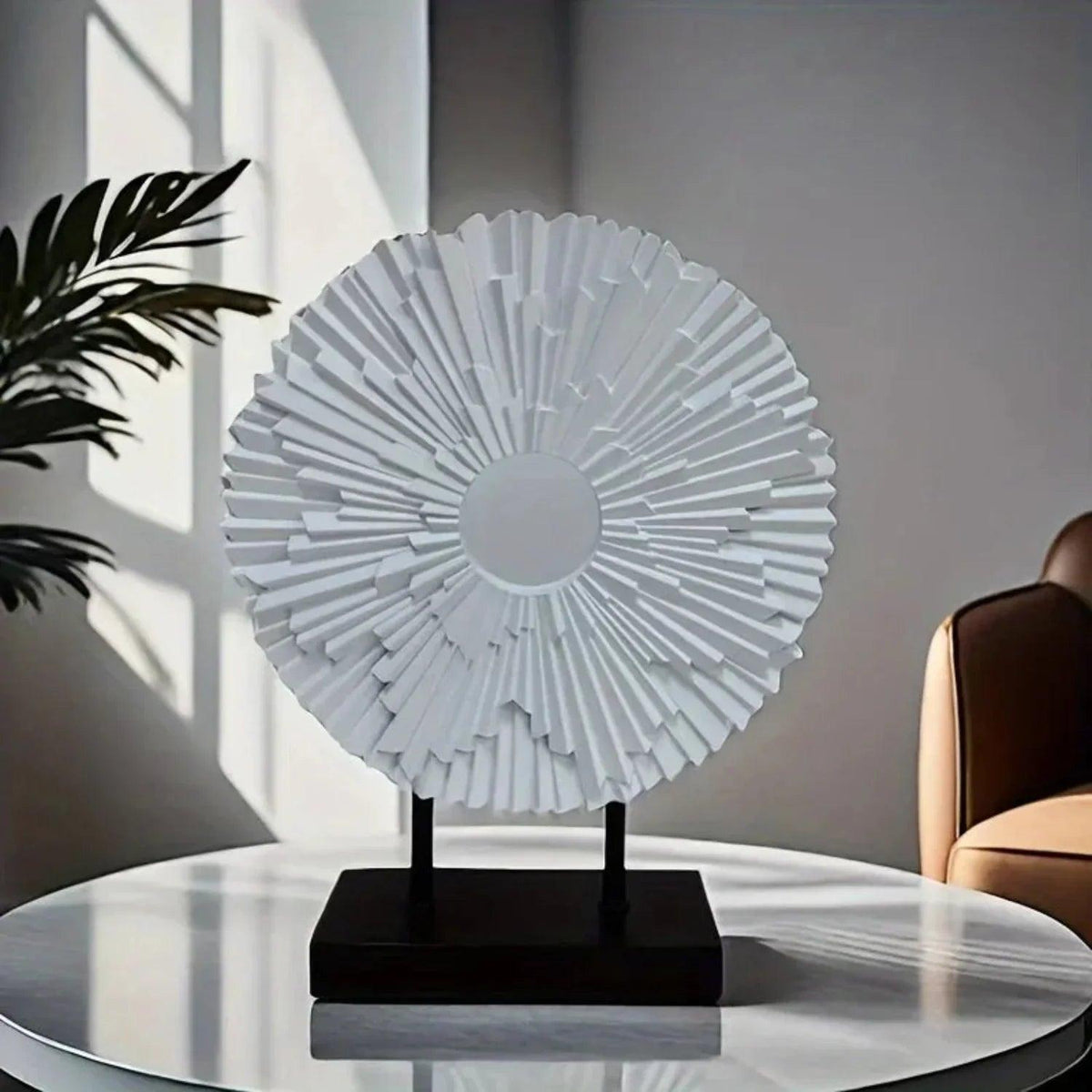 Elegant Sunflower Tabletop Figurine
