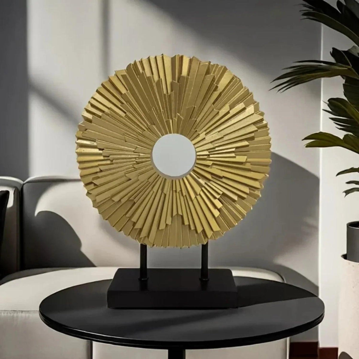 Elegant Sunflower Tabletop Figurine