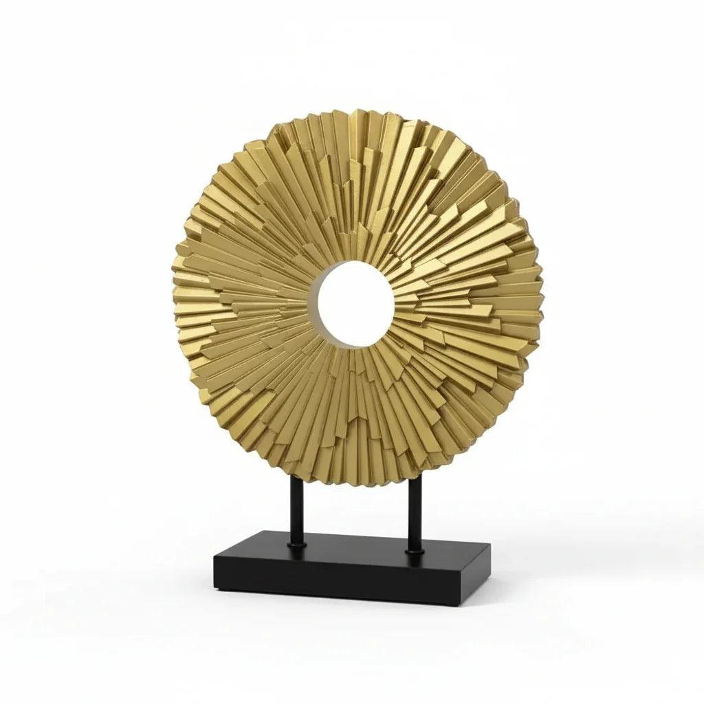 Elegant Sunflower Tabletop Figurine