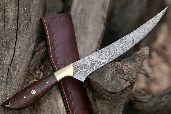 Damascus Fillet Knife – 13