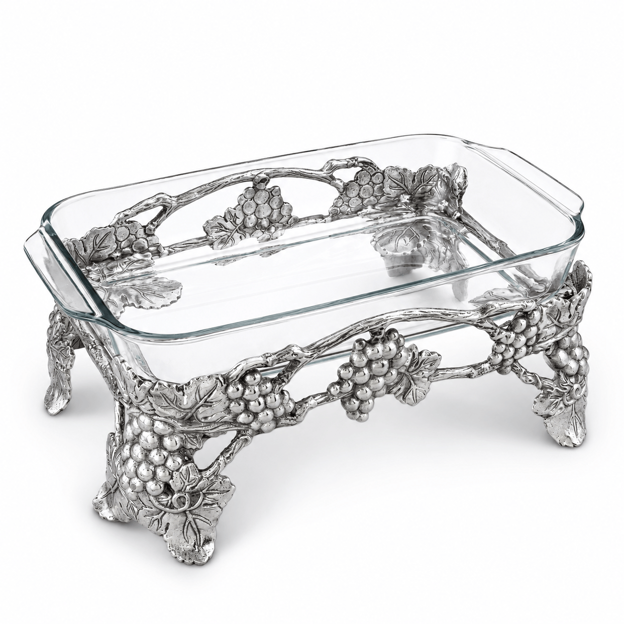 Elevated Grape Pyrex Holder 3qt