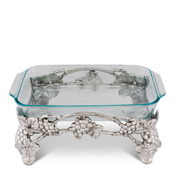Elevated Grape Pyrex Holder 3qt