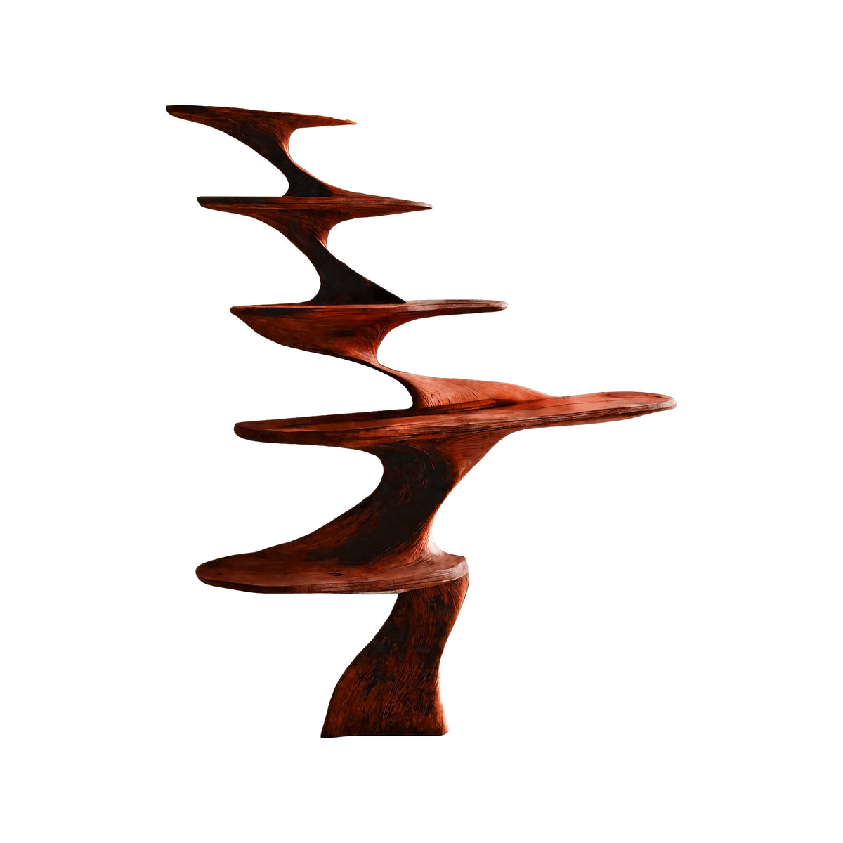 Elyra Flow-Form Sculptural Cosmetic Table